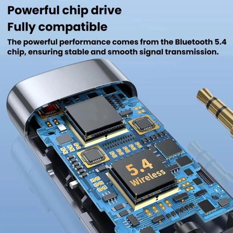 Adattatore AUX Bluetooth 5.4 con ricevitore e trasmettitore