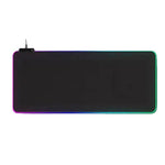 Tappetino mouse LED RGB con bordo rinforzato e luce colorata
