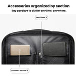 Borsa laptop BANGE BG-8018 con organizer e tasche