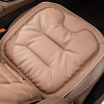 Cuscino per sedile auto spesso in pelle nappa antiscivolo
