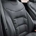 Cuscino per sedile auto spesso in pelle nappa antiscivolo