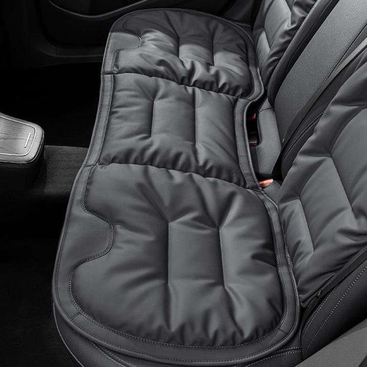 Cuscino per sedile auto spesso in pelle nappa antiscivolo