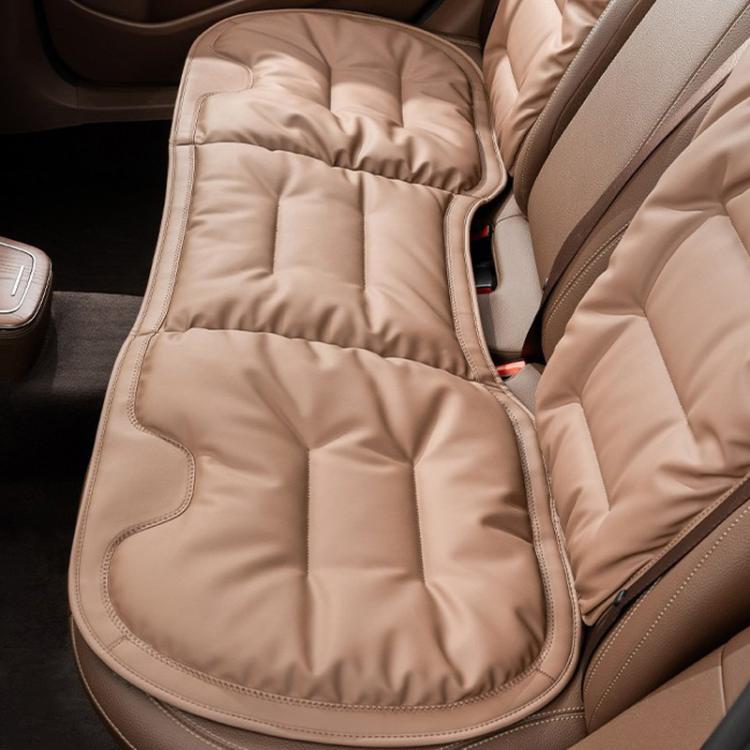 Cuscino per sedile auto spesso in pelle nappa antiscivolo