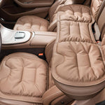 Cuscino per sedile auto spesso in pelle nappa antiscivolo