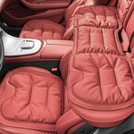 Cuscino per sedile auto spesso in pelle nappa antiscivolo