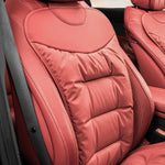 Cuscino per sedile auto spesso in pelle nappa antiscivolo