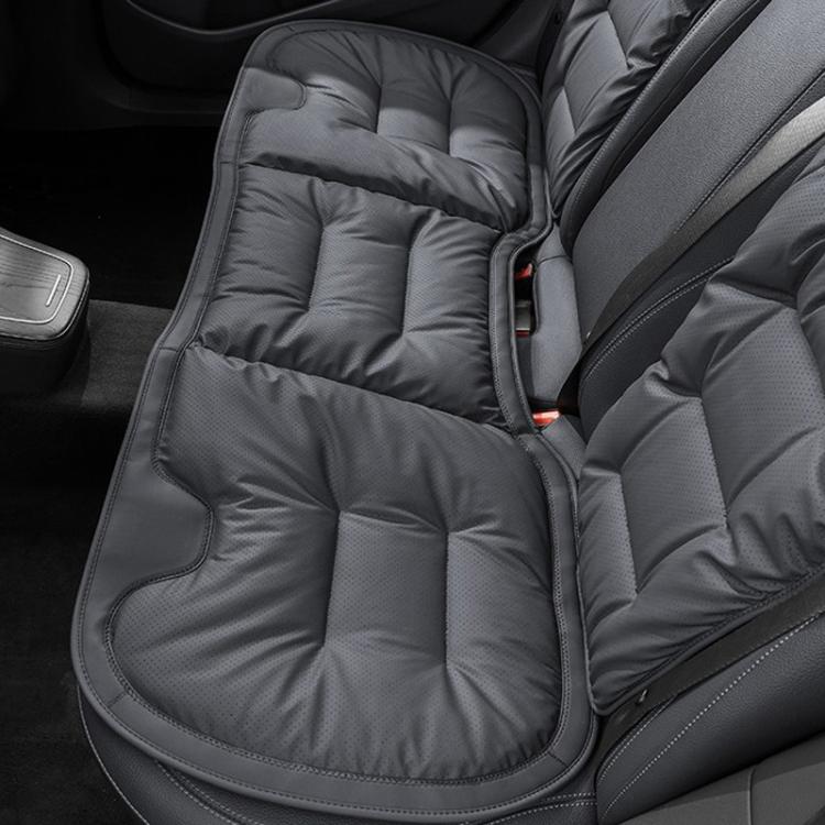 Cuscino per sedile auto spesso in pelle nappa antiscivolo