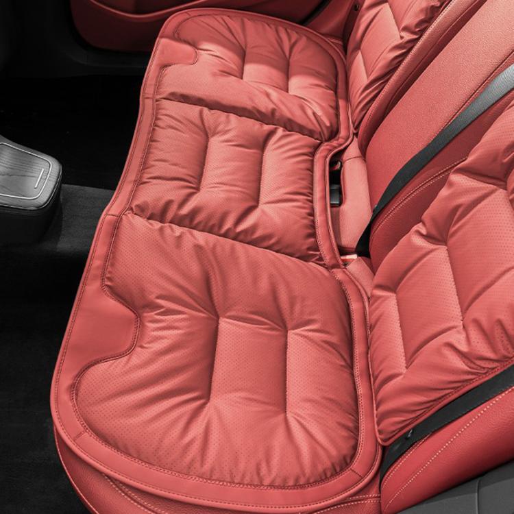 Cuscino per sedile auto spesso in pelle nappa antiscivolo