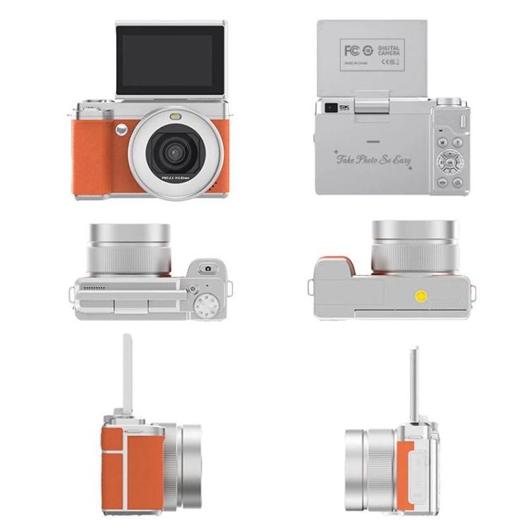 Fotocamera digitale 5K con schermo orientabile e zoom 18X - immagine 14