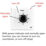 Presa elettrica con timer 15 A e conto alla rovescia regolabile - immagine 8