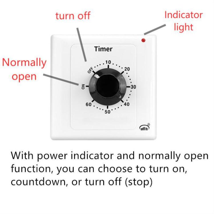 Presa elettrica con timer 15 A e conto alla rovescia regolabile - immagine 8