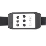 Cavo prolunga OBD2 da 1 a 3 con interruttore 60 cm