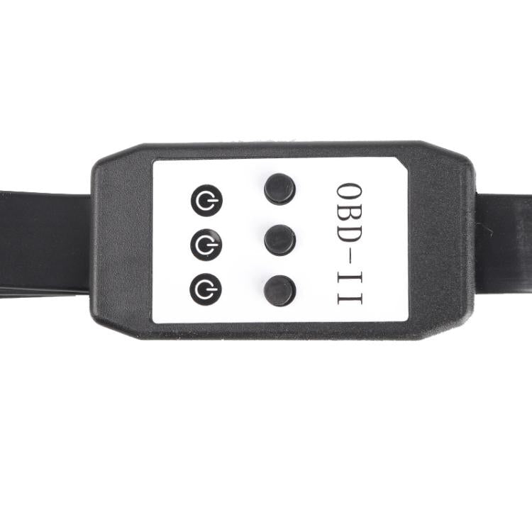 Cavo prolunga OBD2 da 1 a 3 con interruttore 60 cm