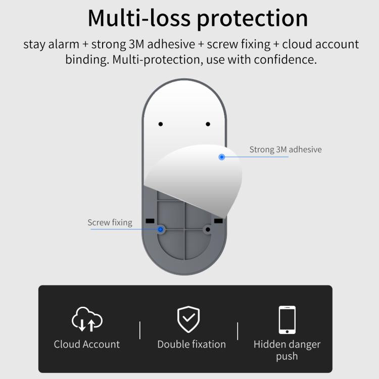 Videocitofono wireless WiFi con visione notturna 1080p