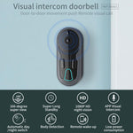 Videocitofono wireless WiFi con visione notturna 1080p