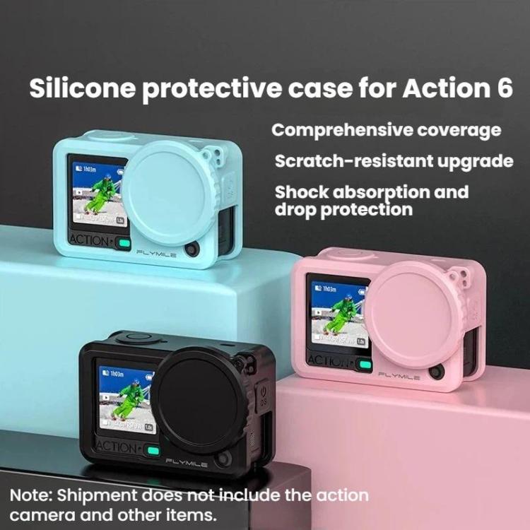Custodia in silicone per obiettivo DJI Osmo Action 6