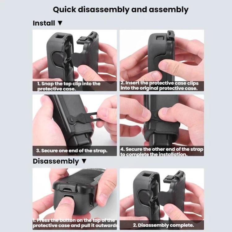 Custodia protettiva antiurto per DJI Osmo Pocket 3