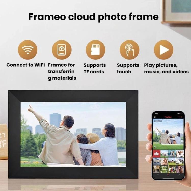 Cornice digitale touch WiFi 10,1" con display smart