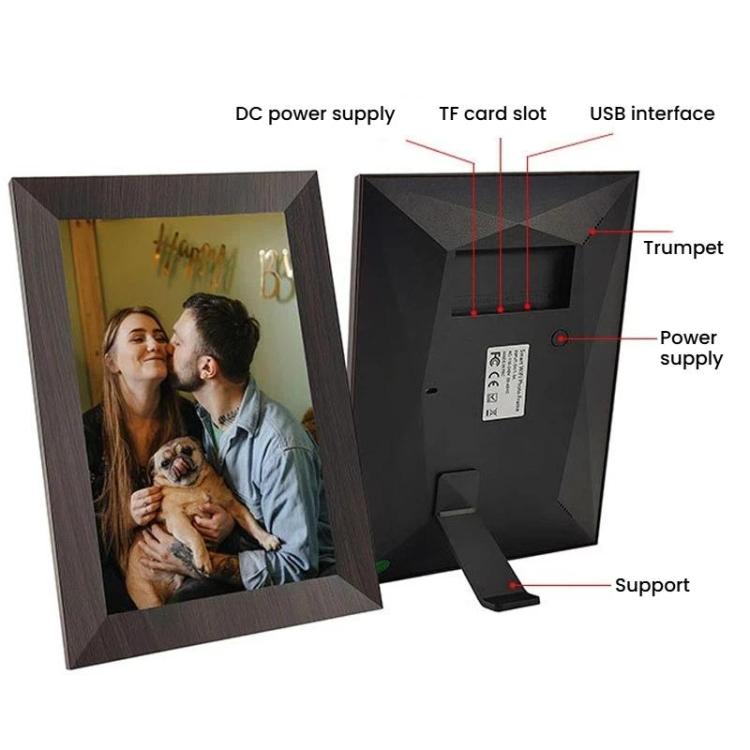 Cornice digitale touch WiFi 10,1" con display smart