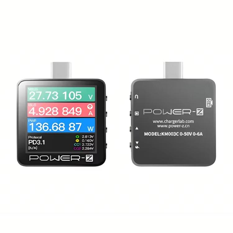 Tester USB-C POWER-Z KM003C per ricarica rapida PD 3.1 - immagine 2