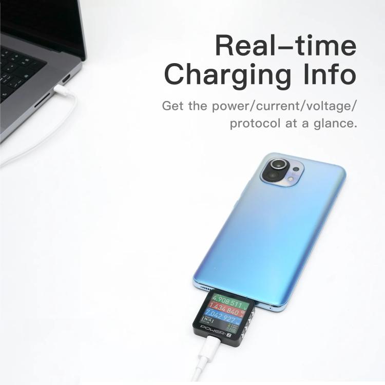 Tester USB-C POWER-Z KM003C per ricarica rapida PD 3.1 - immagine 8