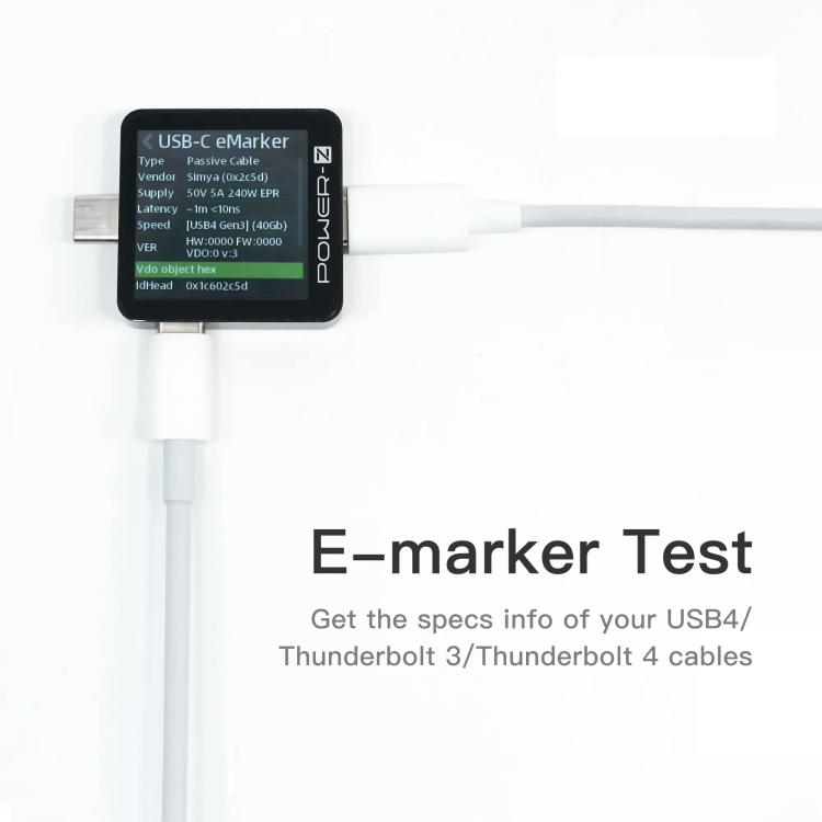 Tester USB-C POWER-Z KM003C per ricarica rapida PD 3.1 - immagine 10