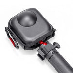 Custodia rigida compatta per GoPro MAX2 con moschettone