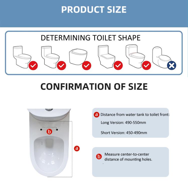 Sedile WC intelligente con comandi a bracciolo, dotato di riscaldamento istantaneo, asciugatore ad aria calda, ugello autopulente e luce notturna a LED., Long Type US Plug, Short Type US Plug, Long Type EU Plug, Short Type EU Plug
