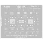 Stencil BGA AMAOE per reballing CPU Samsung Galaxy S21-S25 - immagine 4