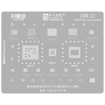 Stencil BGA AMAOE per reballing CPU Samsung Galaxy S21-S25 - immagine 7