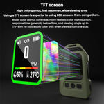 SB-9617 Rilevatore magnetico 4 in 1 di CO/CO2/temperatura e umidità con allarme acustico e luminoso
