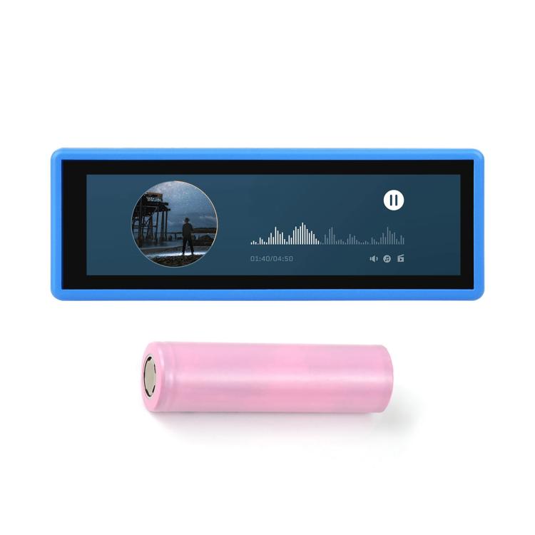 WAVESHARE Scheda di sviluppo ad alte prestazioni con display touch capacitivo da 3,49 Nch RP2350, risoluzione 172 x 640, architettura dual core., With Lithium Battery, No Lithium Battery