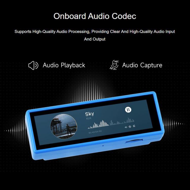WAVESHARE Scheda di sviluppo ad alte prestazioni con display touch capacitivo da 3,49 Nch RP2350, risoluzione 172 x 640, architettura dual core., With Lithium Battery, No Lithium Battery