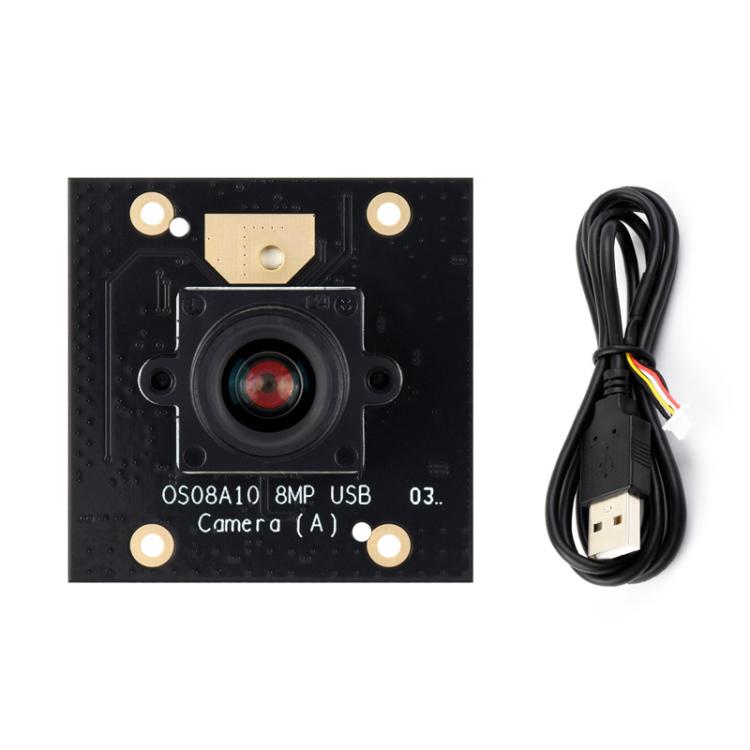 Modulo fotocamera USB 8 MP OS08A10 con lente M12