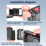 Kit telaio protettivo Flymile per DJI Osmo Action 6