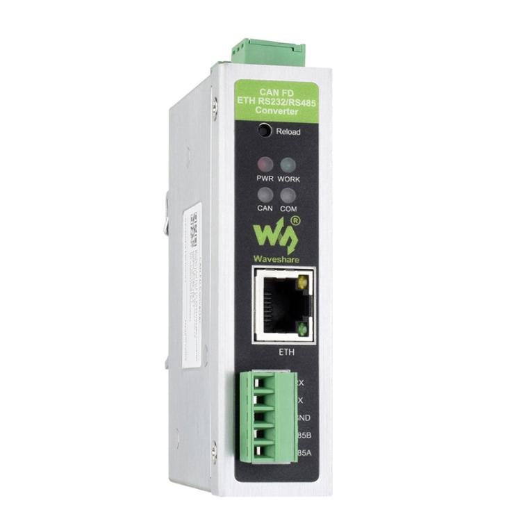 Convertitore di protocollo CAN FD bidirezionale con RS485, RS232 e RJ45