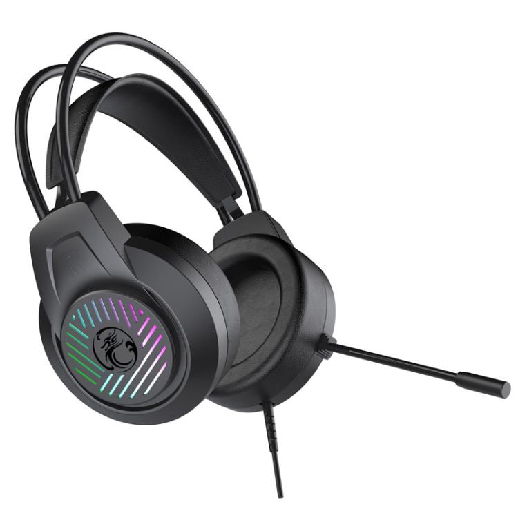 Cuffie gaming cablate 3.5mm con microfono omnidirezionale