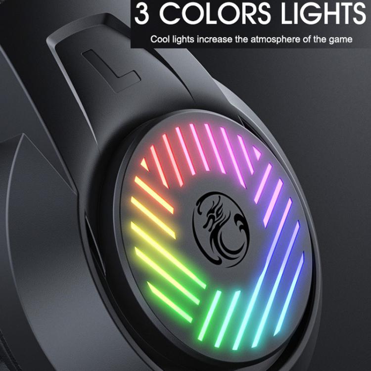 Cuffie gaming cablate 3.5mm con microfono omnidirezionale