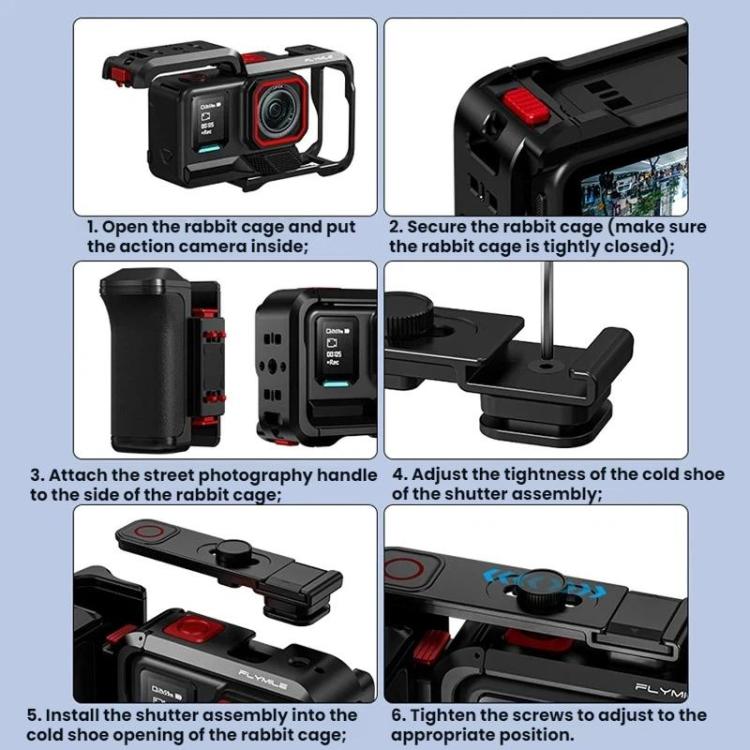 Accessori espansione gabbia fotocamera Insta360 Ace Pro