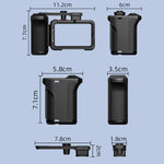 Adattatore esteso Flymile per DJI Osmo Action 4/3/5 Pro