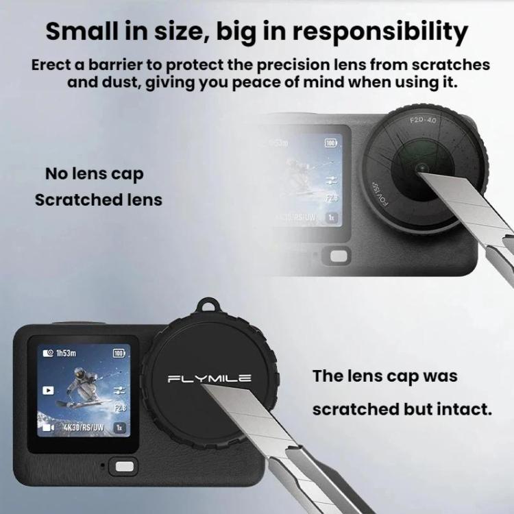 Tappo protettivo in silicone per obiettivo DJI Osmo Action 6