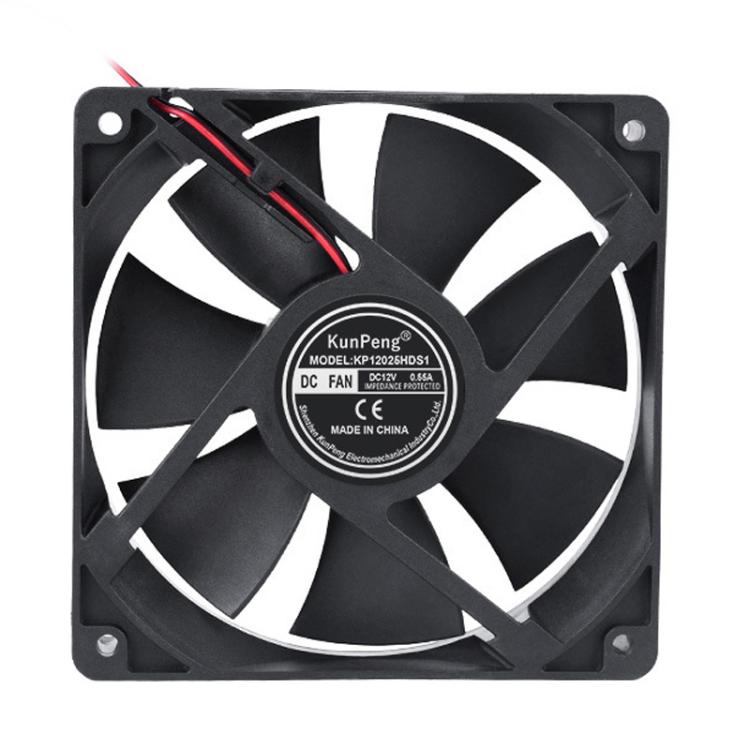 Ventola DC 12cm con cuscinetto a olio 12V 24V