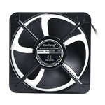 Ventola assiale KunPeng 65W 20cm con cuscinetti a sfera