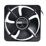 Ventola assiale KunPeng 65W 20cm con cuscinetti a sfera