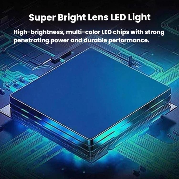 Luce stroboscopica universale impermeabile 12V/24V per camion
