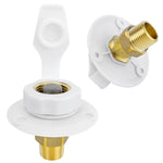 Kit montaggio valvola di ritegno ingresso acqua in ottone