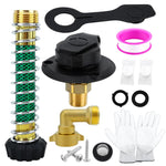 Kit montaggio valvola di ritegno ingresso acqua in ottone