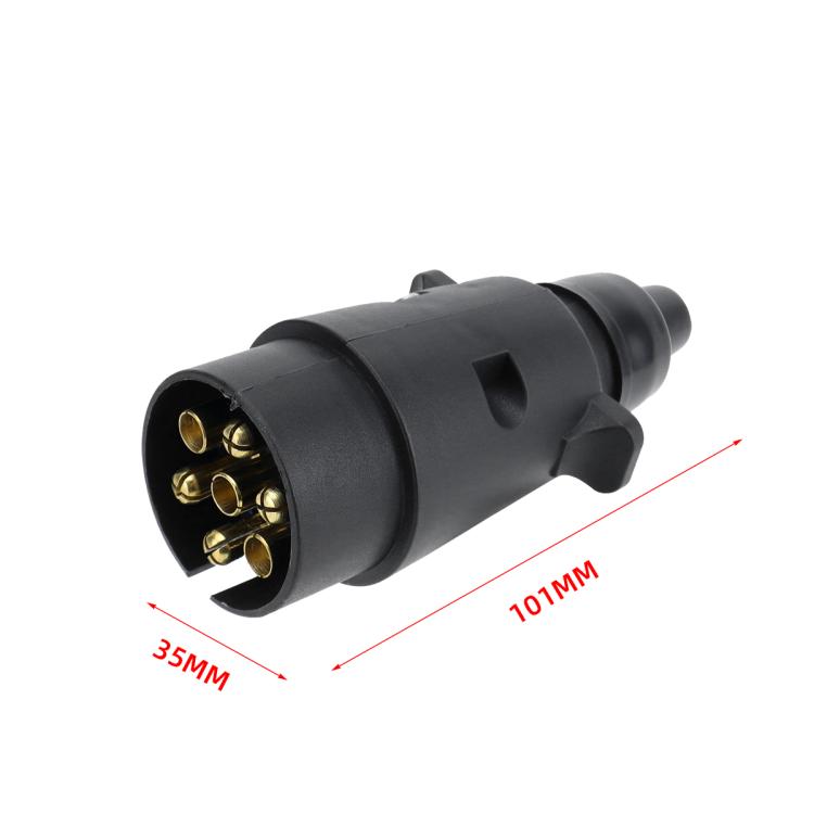 Kit prese impermeabili auto 7 pin 12V nylon standard europeo