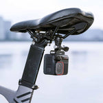 Supporto universale in alluminio per action camera bici