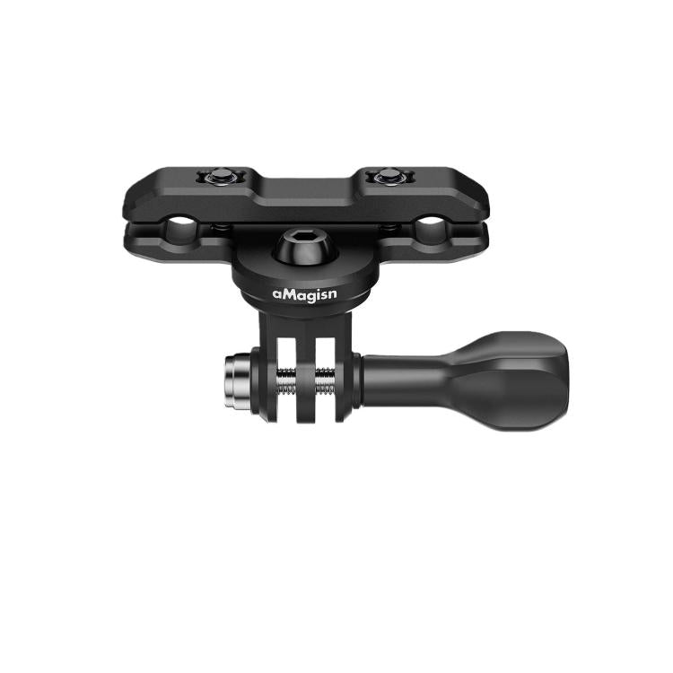 Supporto universale in alluminio per action camera bici